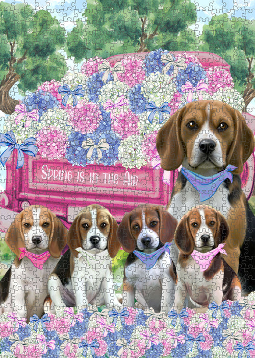 Beagle Jigsaw Puzzle: Explore a Variety of Designs, Interlocking Halloween Puzzles for Adult, Custom, Personalized, Pet Gift for Dog Lovers