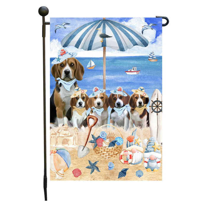 Beagle Dogs Garden Flag, Double-Sided Outdoor Yard Garden Decoration, Explore a Variety of Designs, Custom, Weather Resistant, Personalized, Flags for Dog and Pet Lovers