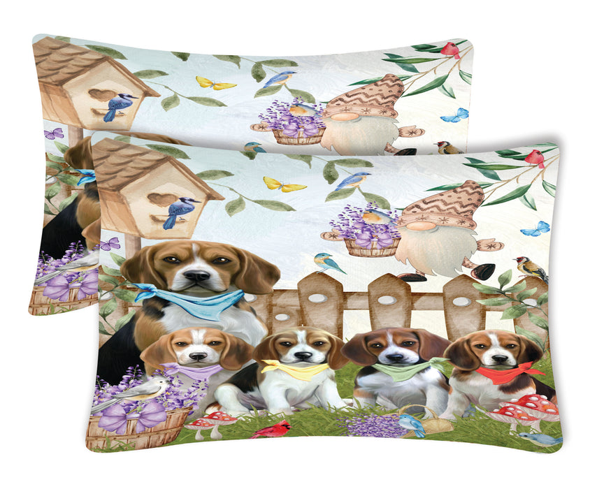 Beagle Pillow Case: Explore a Variety of Designs, Custom, Personalized, Soft and Cozy Pillowcases Set of 2, Gift for Dog and Pet Lovers