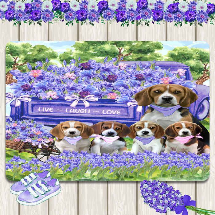 Beagle Area Rug and Runner: Explore a Variety of Designs, Custom, Personalized, Indoor Floor Carpet Rugs for Home and Living Room, Gift for Dog and Pet Lovers