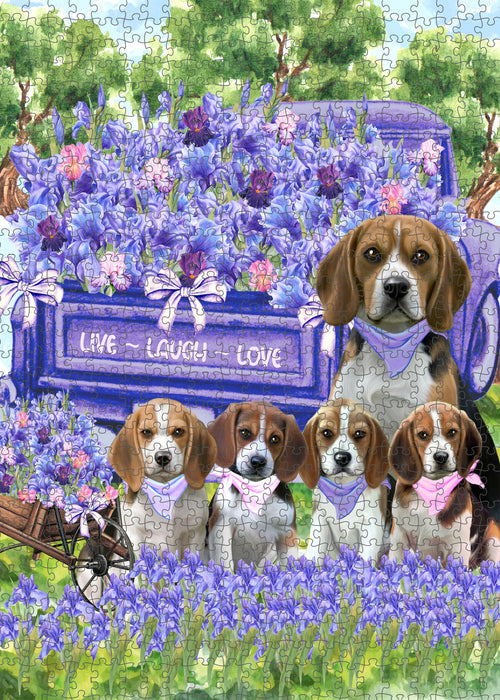 Beagle Jigsaw Puzzle: Explore a Variety of Designs, Interlocking Puzzles Games for Adult, Custom, Personalized, Gift for Dog and Pet Lovers