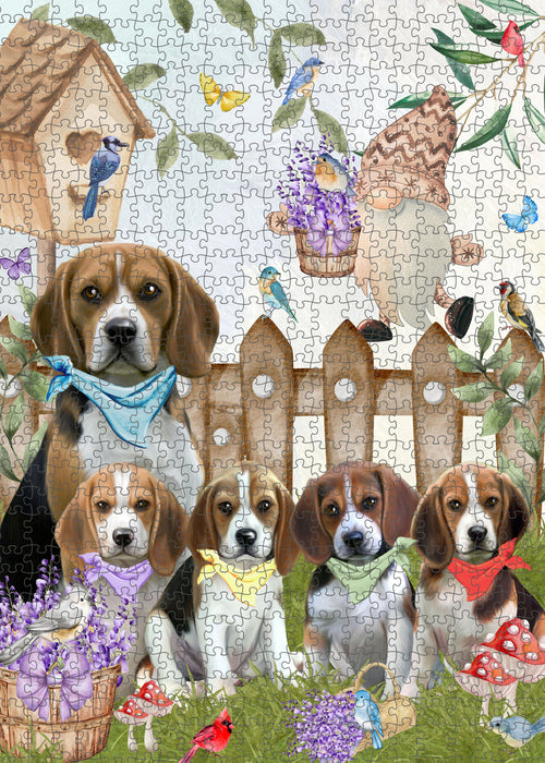 Beagle Jigsaw Puzzle: Explore a Variety of Designs, Interlocking Halloween Puzzles for Adult, Custom, Personalized, Pet Gift for Dog Lovers