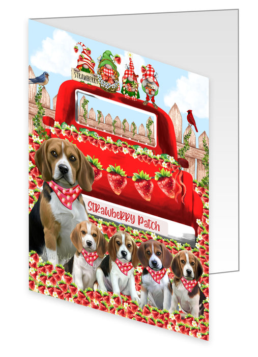 Beagle Greeting Cards & Note Cards: Invitation Card with Envelopes Multi Pack, Personalized, Explore a Variety of Designs, Custom, Dog Gift for Pet Lovers