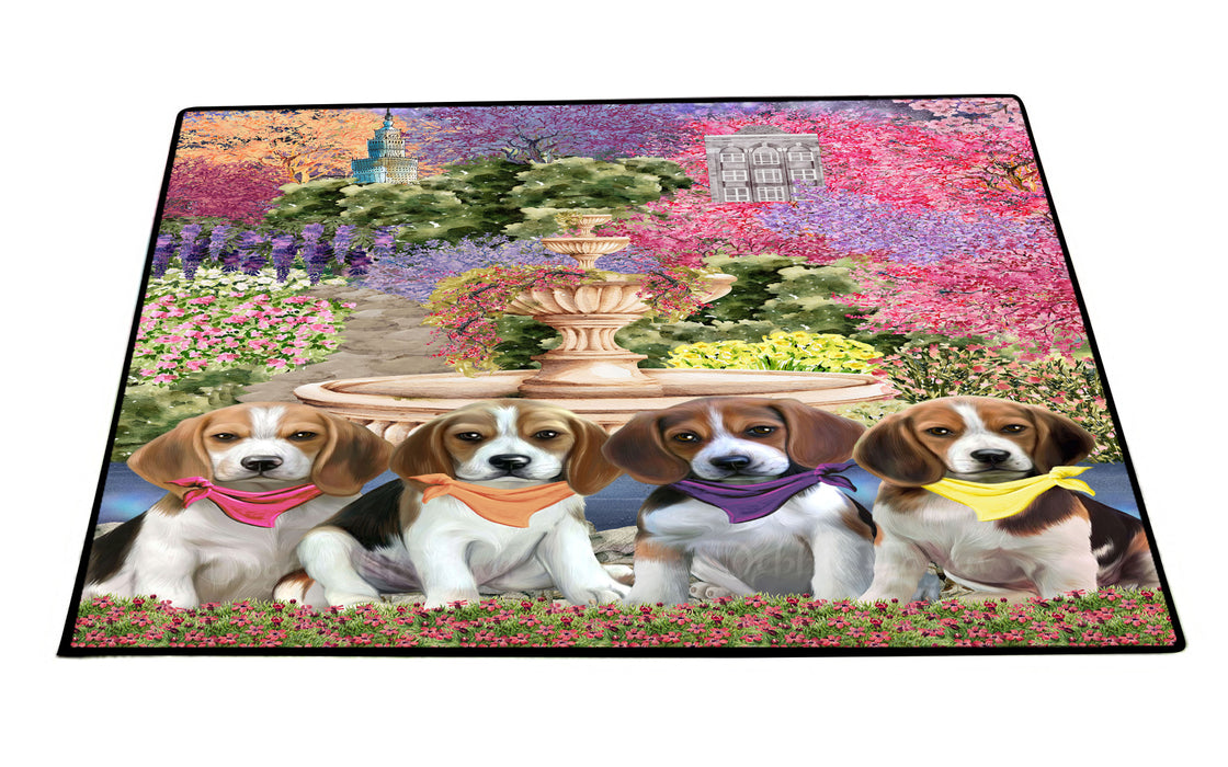 Beagle Floor Mat, Non-Slip Door Mats for Indoor and Outdoor, Custom, Explore a Variety of Personalized Designs, Dog Gift for Pet Lovers