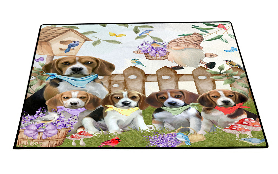 Beagle Floor Mat: Explore a Variety of Designs, Anti-Slip Doormat for Indoor and Outdoor Welcome Mats, Personalized, Custom, Pet and Dog Lovers Gift