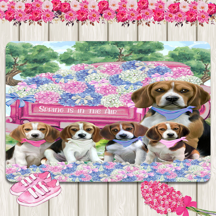 Beagle Area Rug and Runner: Explore a Variety of Designs, Custom, Personalized, Indoor Floor Carpet Rugs for Home and Living Room, Gift for Dog and Pet Lovers