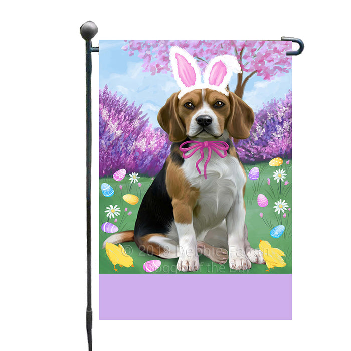 Personalized Easter Holiday Beagle Dog Custom Garden Flags GFLG-DOTD-A58743