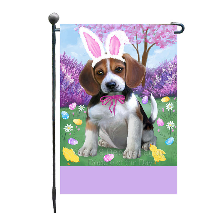 Personalized Easter Holiday Beagle Dog Custom Garden Flags GFLG-DOTD-A58745