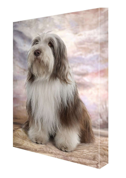 Bearded Collie Dog Canvas 18 x 24