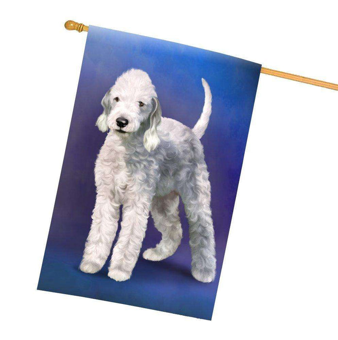 Bedlington Terrier Dog All Weather House Flag