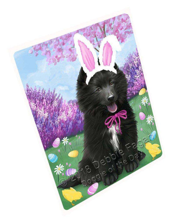 Belgian Shepherd Dog Easter Holiday Magnet Mini (3.5" x 2") MAG51009