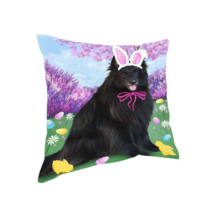 Belgian Shepherd Dog Easter Holiday Pillow PIL52040