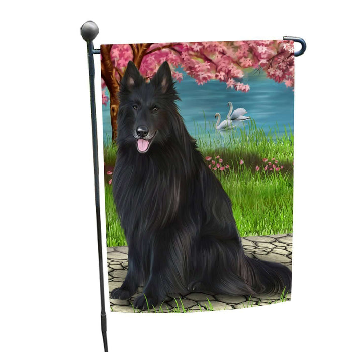 Belgian Shepherd Dog Garden Flag