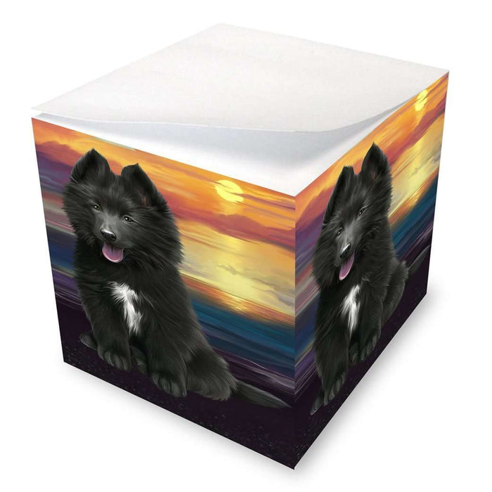 Belgian Shepherd Dog Note Cube