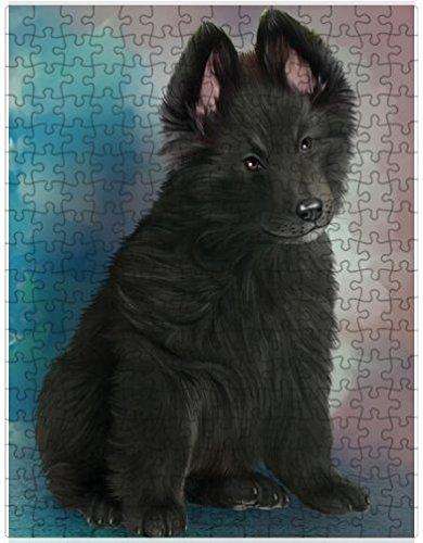 Belgian Shepherd Dog Puzzle with Photo Tin
