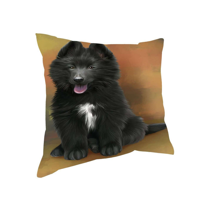 Belgian Shepherd Dog Throw Pillow