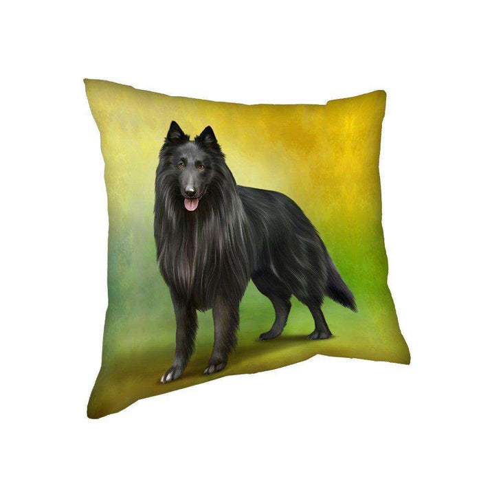 Belgian Shepherd Dog Throw Pillow