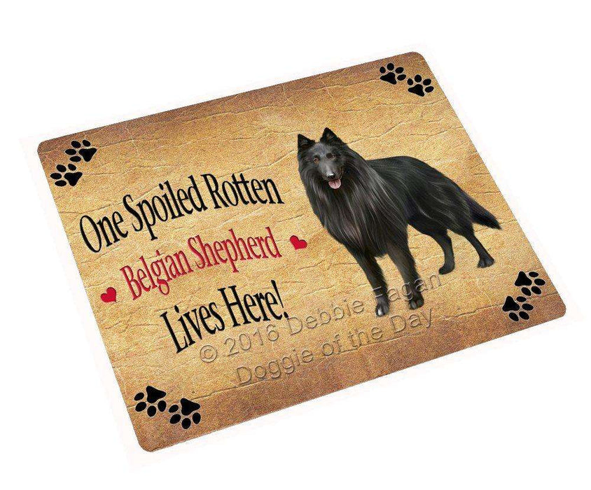 Belgian Shepherd Spoiled Rotten Dog Magnet