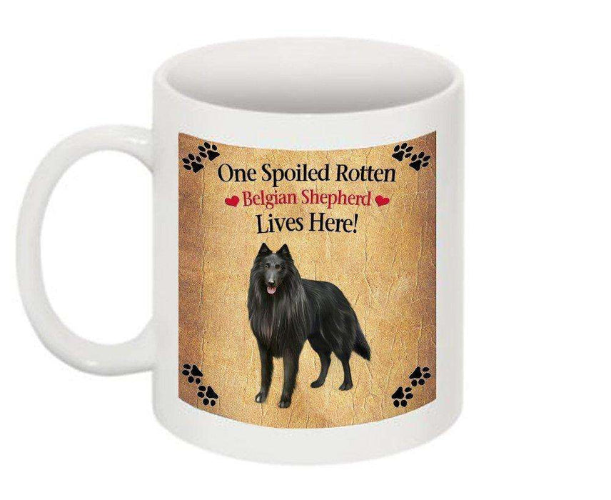 Belgian Shepherd Spoiled Rotten Dog Mug