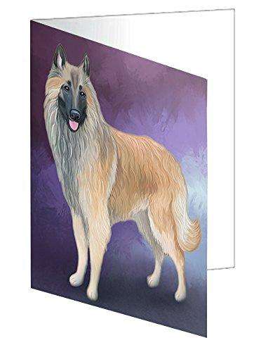 Belgian Tervuren Dog Handmade Artwork Assorted Pets Greeting Cards and Note Cards with Envelopes for All Occasions and Holiday Seasons