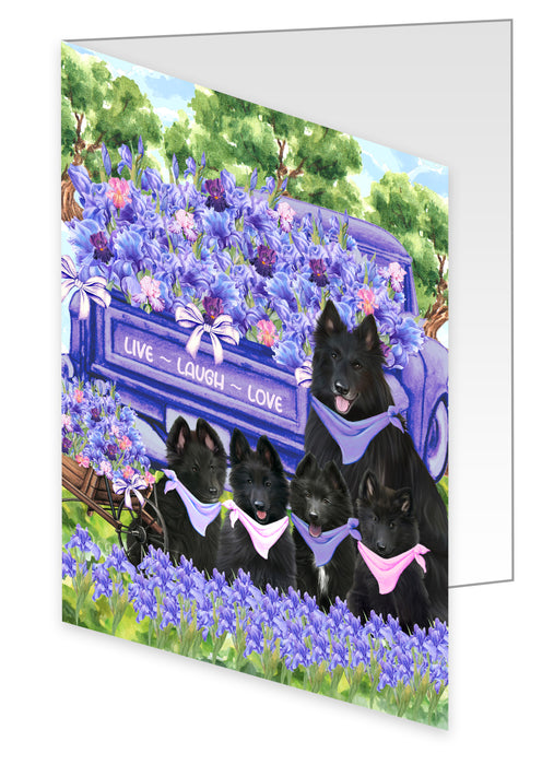 Belgian Shepherd Greeting Cards & Note Cards with Envelopes: Explore a Variety of Designs, Custom, Invitation Card Multi Pack, Personalized, Gift for Pet and Dog Lovers