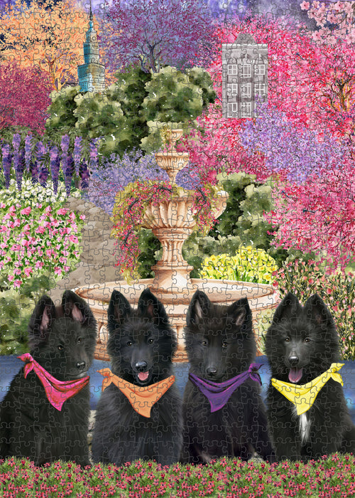 Belgian Shepherd Jigsaw Puzzle: Explore a Variety of Personalized Designs, Interlocking Puzzles Games for Adult, Custom, Dog Lover's Gifts