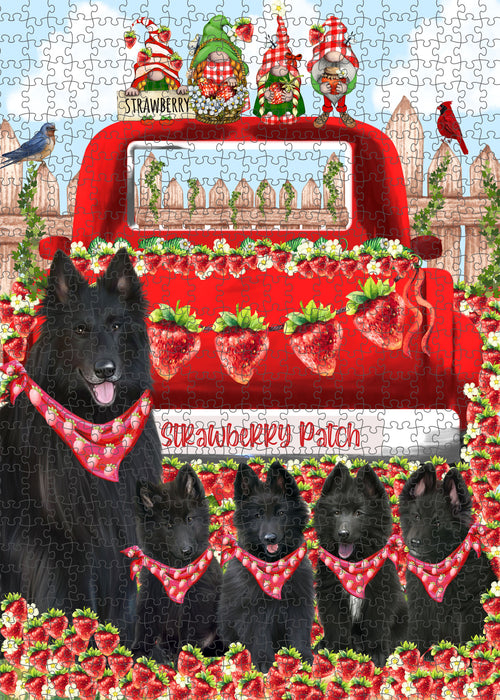 Belgian Shepherd Jigsaw Puzzle, Interlocking Puzzles Games for Adult, Explore a Variety of Designs, Personalized, Custom,  Gift for Pet and Dog Lovers