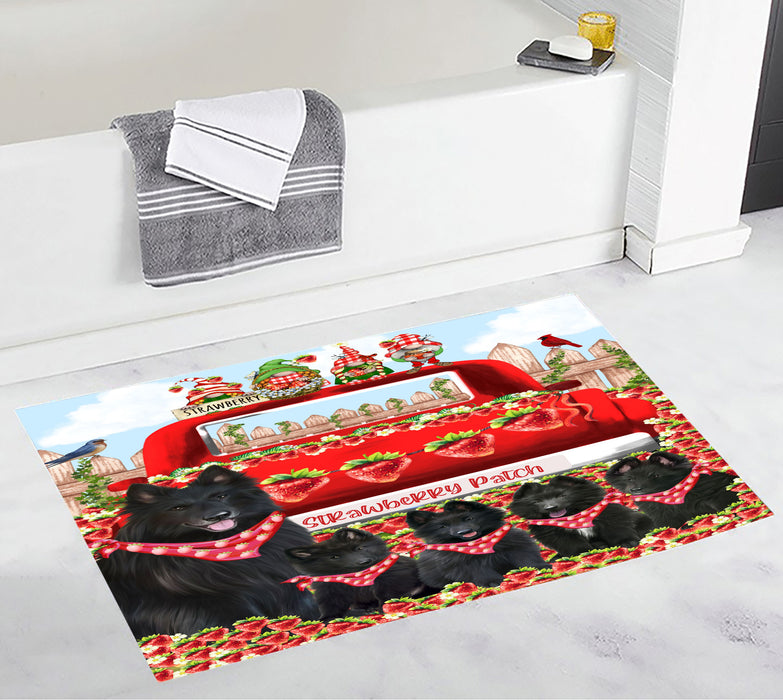 Belgian Shepherd Anti-Slip Bath Mat, Explore a Variety of Designs, Soft and Absorbent Bathroom Rug Mats, Personalized, Custom, Dog and Pet Lovers Gift