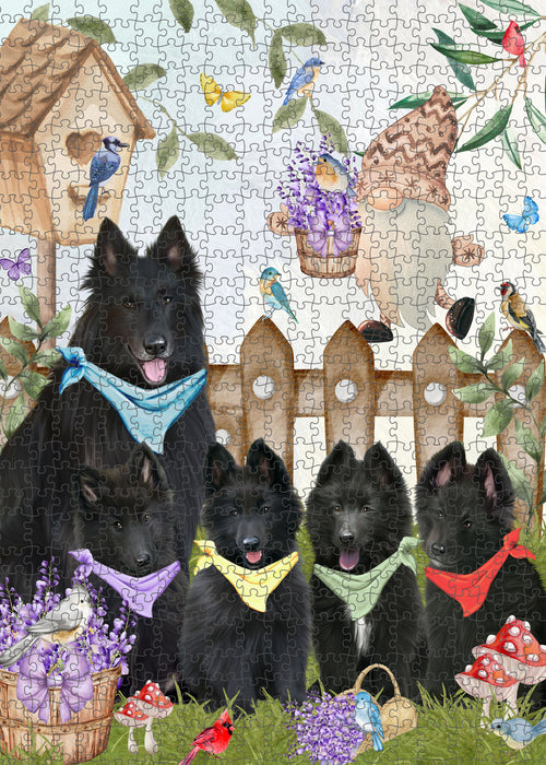 Belgian Shepherd Jigsaw Puzzle, Interlocking Puzzles Games for Adult, Explore a Variety of Designs, Personalized, Custom,  Gift for Pet and Dog Lovers