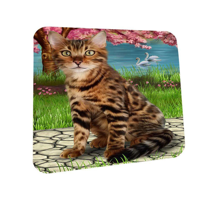 Bengal Cat Coasters Set of 4 CST52706