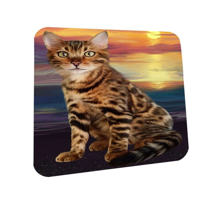 Bengal Cat Coasters Set of 4 CST52721