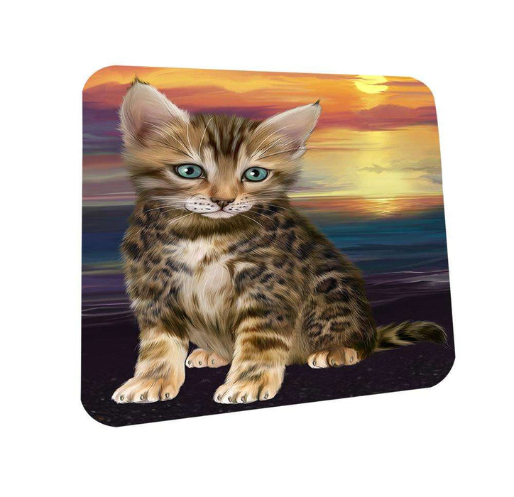 Bengal Cat Coasters Set of 4 CST52722