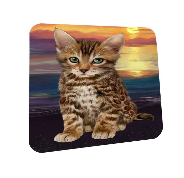 Bengal Cat Coasters Set of 4 CST52724