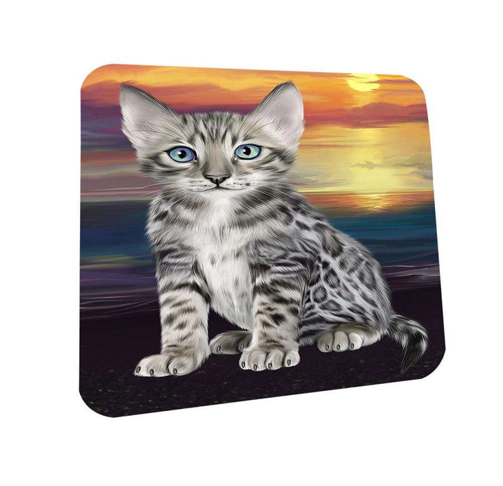 Bengal Cat Coasters Set of 4 CST52725