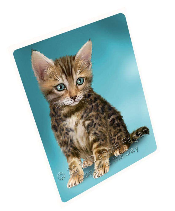 Bengal Cat Cutting Board C62652