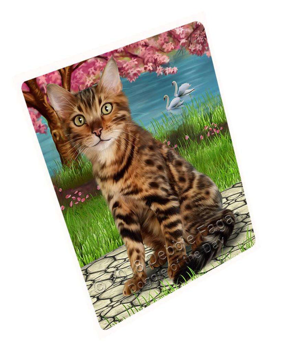 Bengal Cat Cutting Board C62685