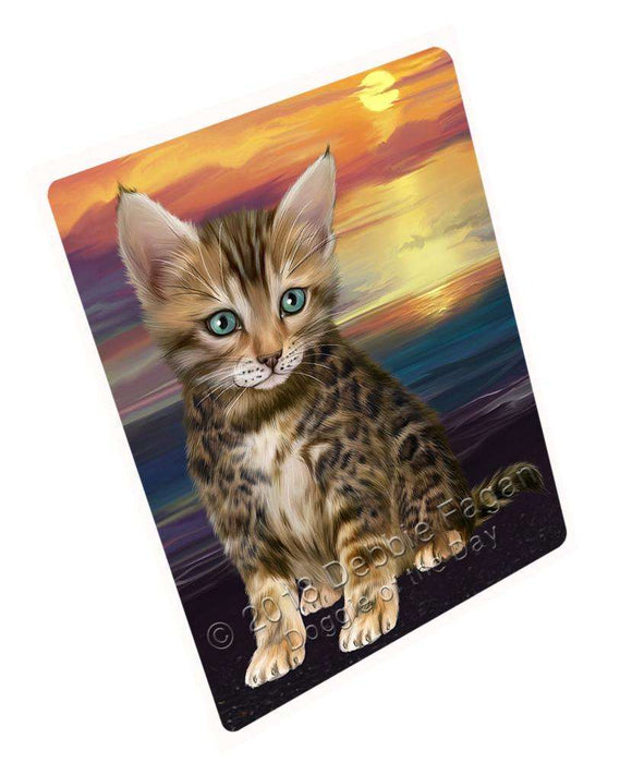 Bengal Cat Cutting Board C62733