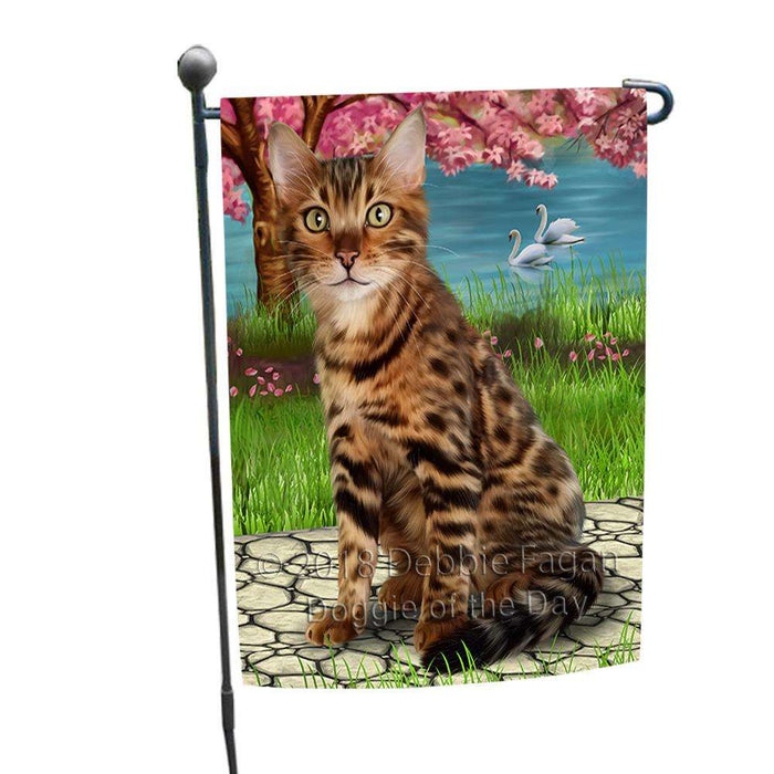 Bengal Cat Garden Flag GFLG52809