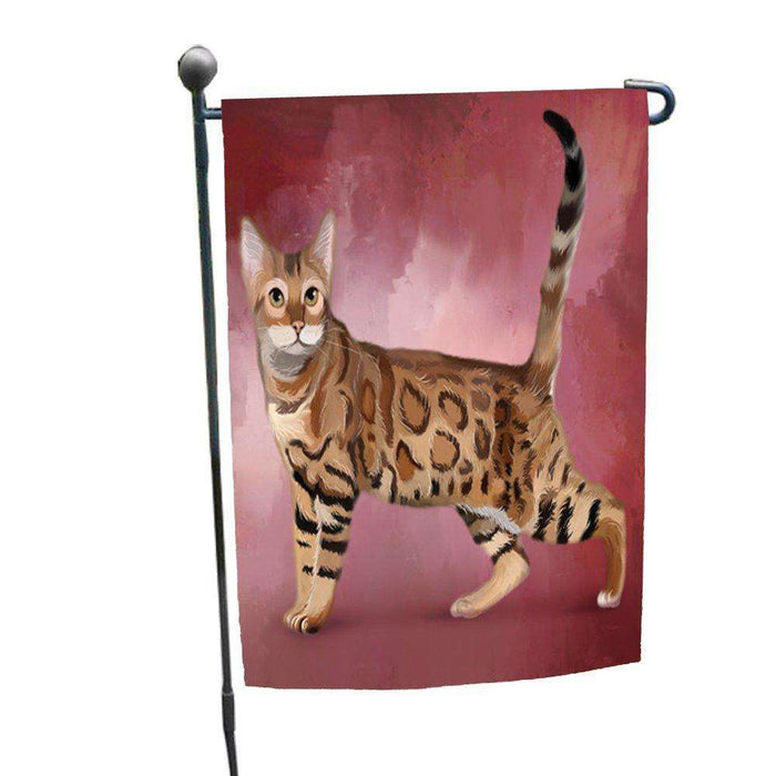 Bengal Cat Garden Flag