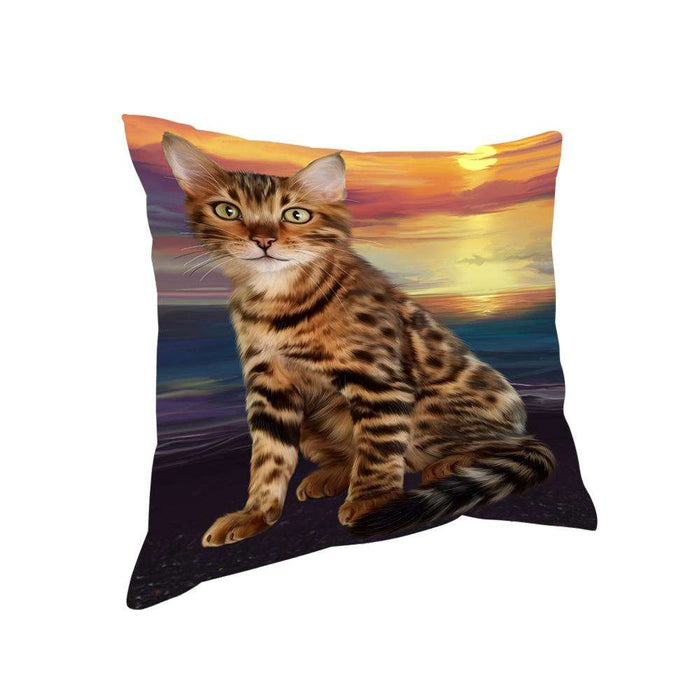 Bengal Cat Pillow PIL67672