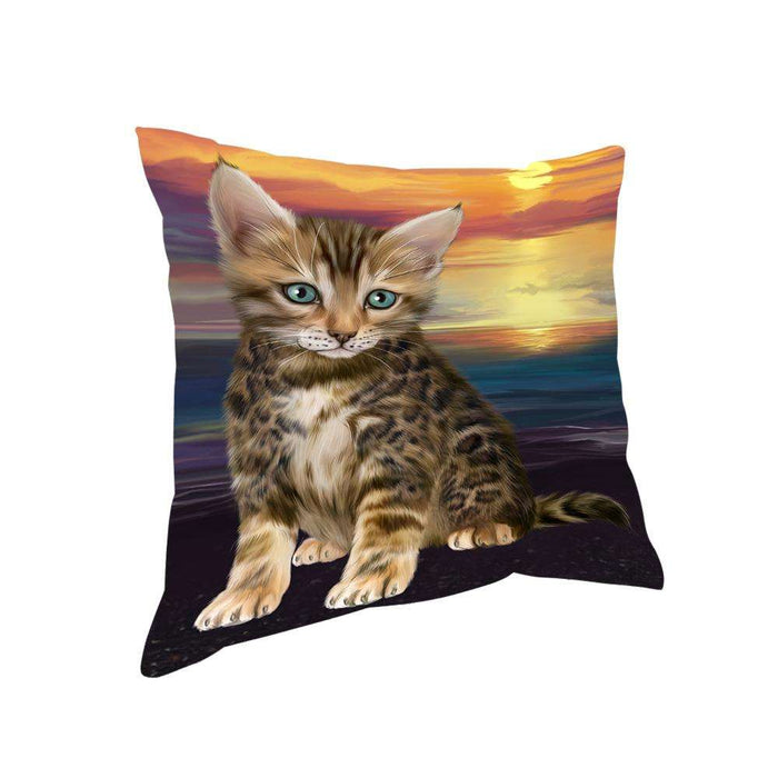 Bengal Cat Pillow PIL67676