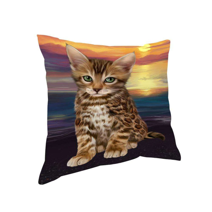 Bengal Cat Pillow PIL67684