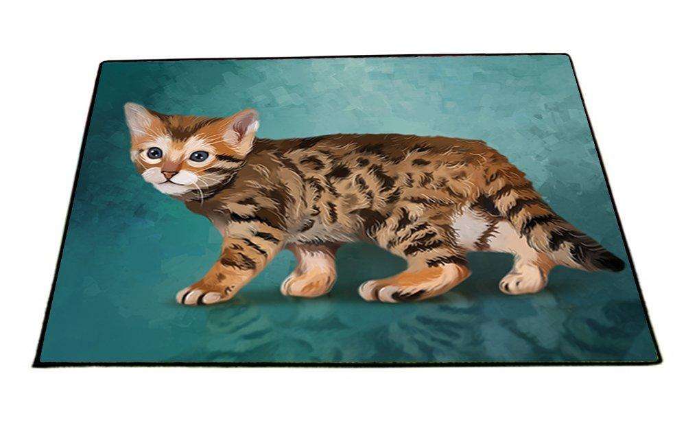 Bengal Kitten Cat Indoor/Outdoor Floormat