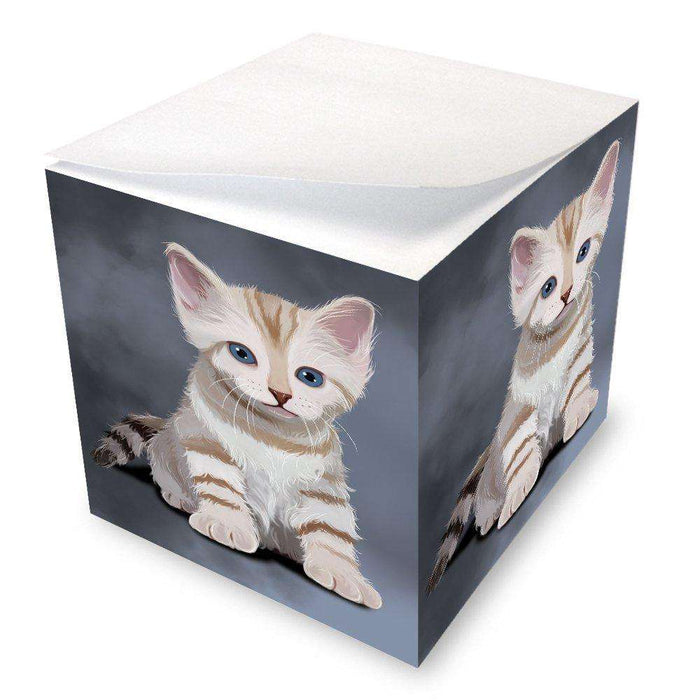 Bengal Kitten Cat Note Cube