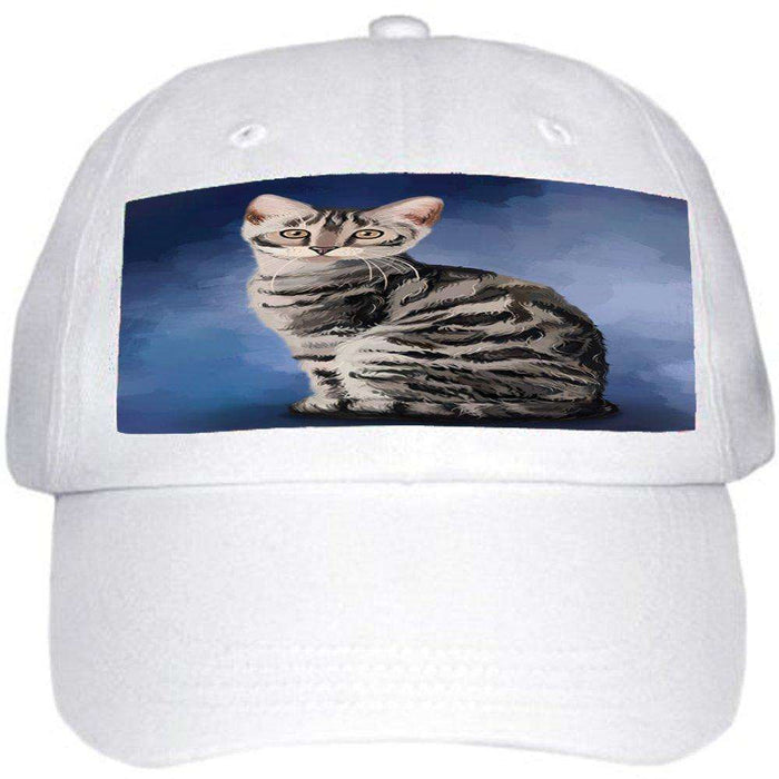 Bengal Silver Cat Ball Hat Cap