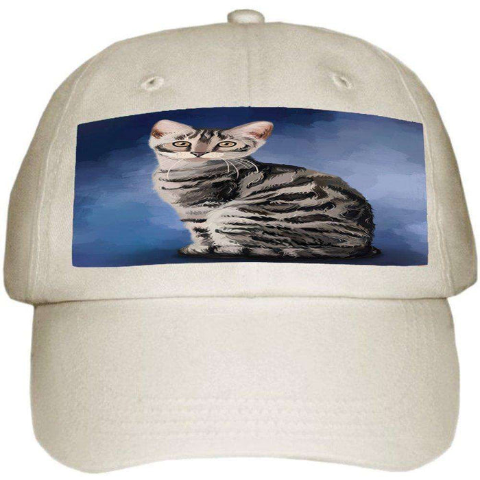 Bengal Silver Cat Ball Hat Cap
