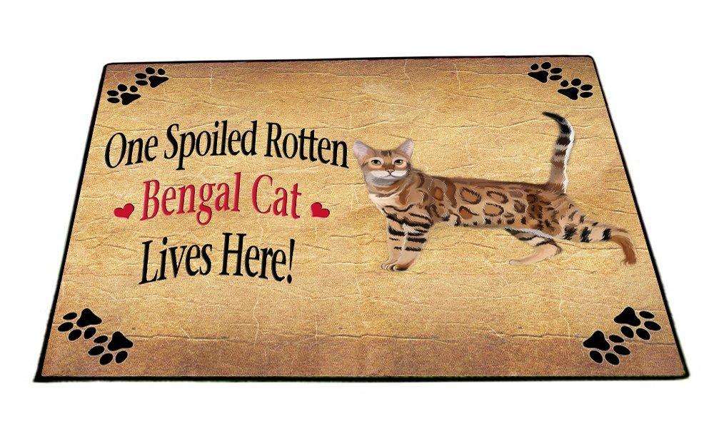 Bengal Spoiled Rotten Cat Indoor/Outdoor Floormat