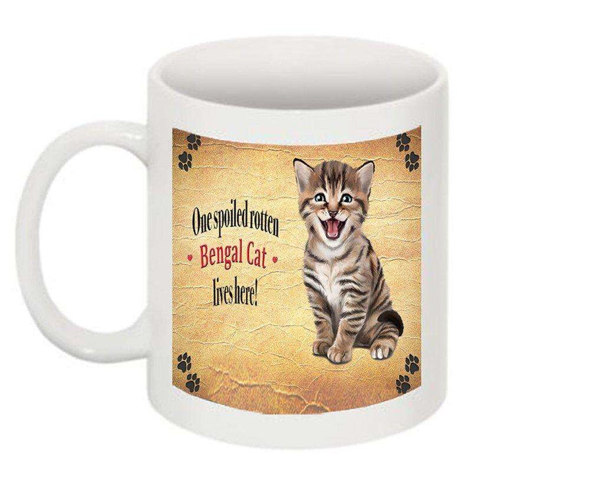 Bengal Spoiled Rotten Cat Mug