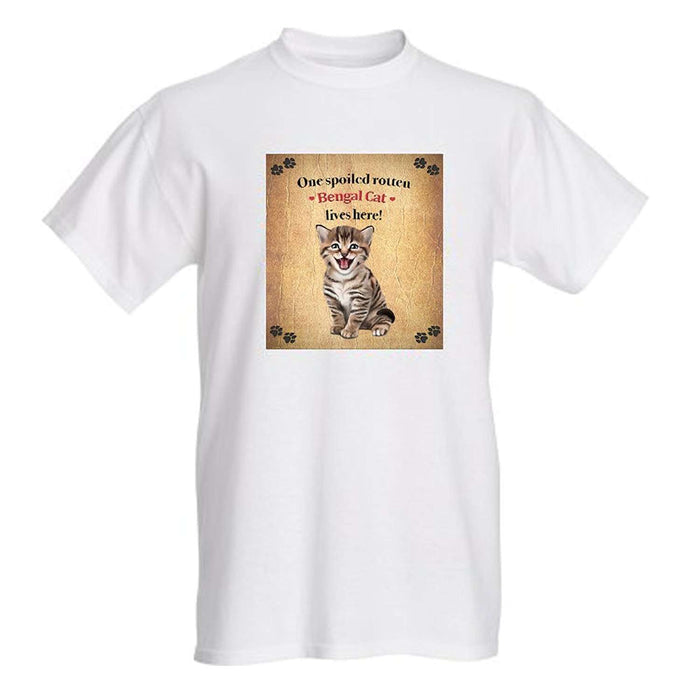 Bengal Spoiled Rotten Cat T-Shirt