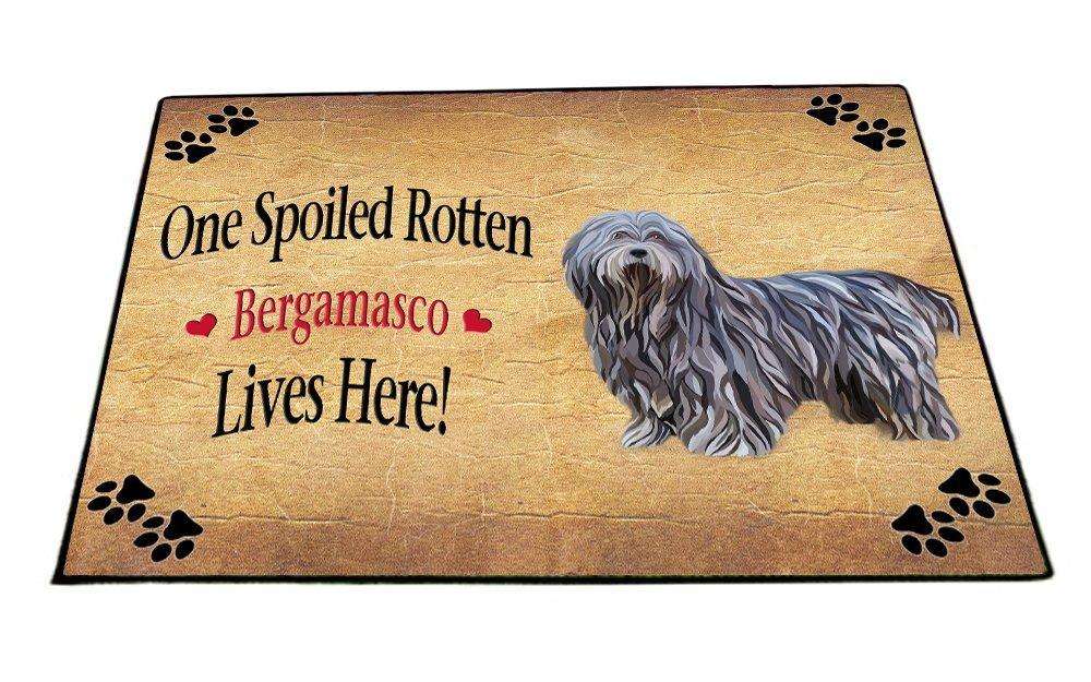 Bergamasco Pastori Spoiled Rotten Dog Indoor/Outdoor Floormat